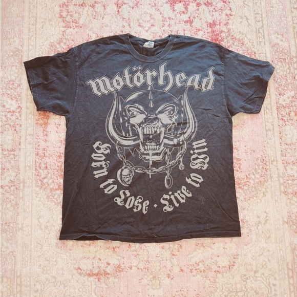 Hanes Other - Hanes Black Motorhead Graphic Tee